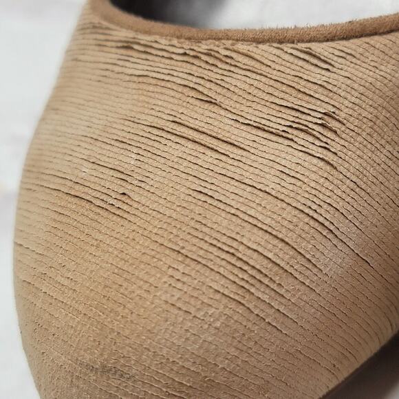 Nine West brown Leather heels with layered texture - Picture 9 of 16